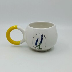 LAVANTA-BALONCUK KUPA - SARI SAP - 