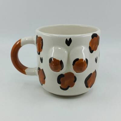 LEOPAR DESEN - 3D-3D KABARTMA KUPA - BEREKET KUPA - 1