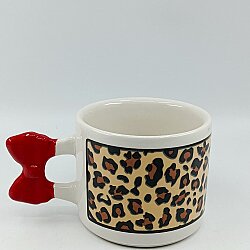 LEOPAR SARMAL-KURDELE KUPA - KIRMIZI SAP - 
