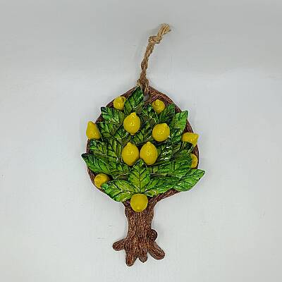 LİMON AĞACI - 3D-DEKORATİF SÜS - 3D BÜYÜK BOY - 1