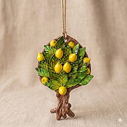 LİMON AĞACI - 3D-DEKORATİF SÜS - 3D BÜYÜK BOY - 