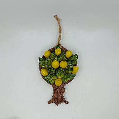 LİMON AĞACI - 3D-DEKORATİF SÜS - 3D KÜÇÜK BOY - 1
