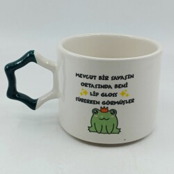 LİP GLOSS-YILDIZ KUPA - YEŞİL SAP - 