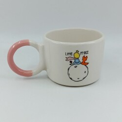 LİTTLE PRİNCE-DÜĞÜM KUPA - PEMBE SAP - 