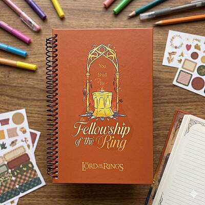 LORD OF THE RINGS FELLOWSHIP-SPİRALLİ DEFTER - TEKLİ - 1