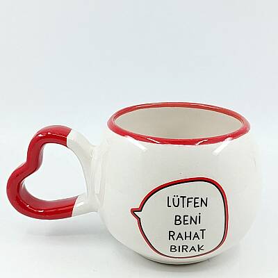 LÜTFEN BENİ RAHAT BIRAK-AMOUR KUPA - KIRMIZI SAP KIRMIZI TURNET - 1