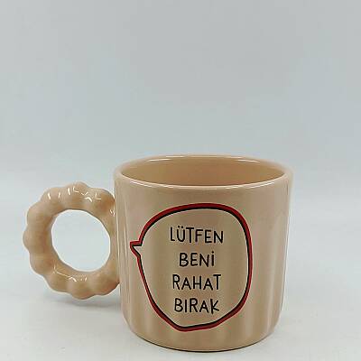LÜTFEN BENİ RAHAT BIRAK-PRENSES KUPA - KREM GÖVDE KREM SAP - 1
