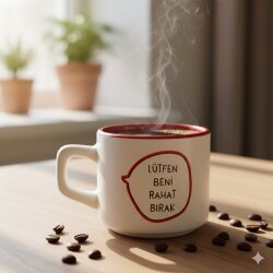 LÜTFEN BENİ RAHAT BIRAK-VENUS KUPA - KIRMIZI İÇ - 