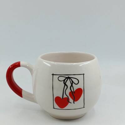 MA CHERİE-BALON KUPA - KIRMIZI SAP - 1