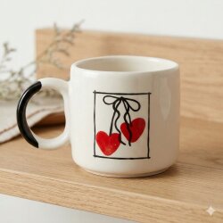 MA CHERİE-D KUPA - SİYAH SAP - 