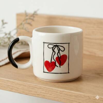 MA CHERİE-D KUPA - SİYAH SAP - 1