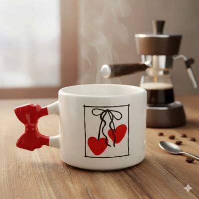 MA CHERİE-KURDELE KUPA - KIRMIZI SAP - 1