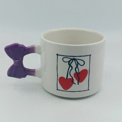 MA CHERİE-KURDELE KUPA - MOR SAP - 