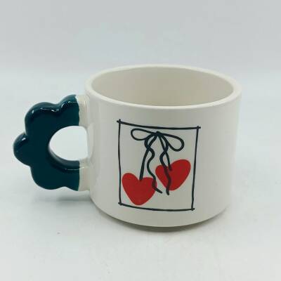 MA CHERİE-PAPATYA KUPA - YEŞİL SAP - 1