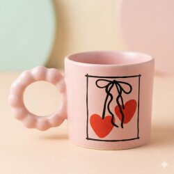 MA CHERİE-PRENSES KUPA - PEMBE GÖVDE PEMBE SAP - 