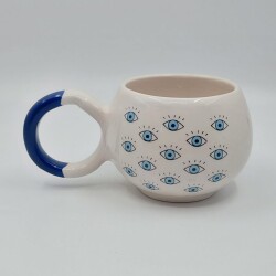 MAVİ GÖZLER-BALONCUK KUPA - KOBALT SAP - 