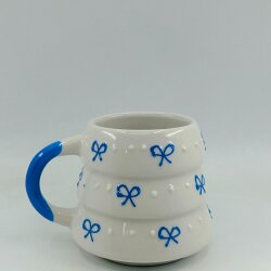 MAVİ KURDELELER - 3D-ÇAM KUPA - 3D - 