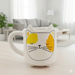 MEMNUN KEDİ-KEDİ KUPA - TRANSPARAN SAP - 