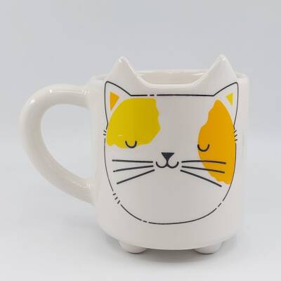 MEMNUN KEDİ-KEDİ KUPA - TRANSPARAN SAP - 1
