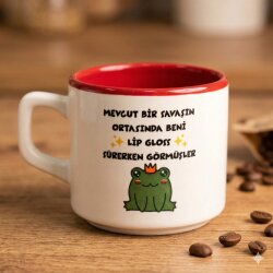 MEVCUT BİR SAVAŞIN ORTASINDA - VENUS KUPA - KIRMIZI İÇ - 