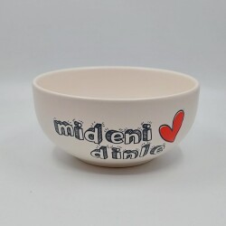 MİDENİ DİNLE KALP-KASE - TRANSPARAN GÖVDE - 