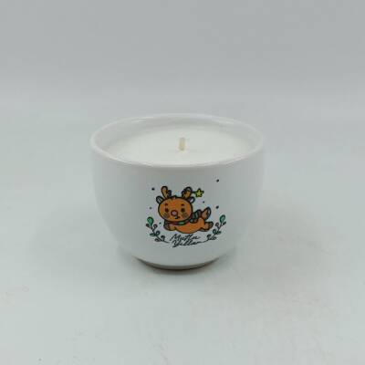 MİNİK GEYİK MUTLU YILLAR-MONO MUM - TEKLİ - 1