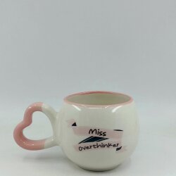 MİSS OVERTHİNKER-AMOUR KUPA - PEMBE SAP PEMBE TURNET - 