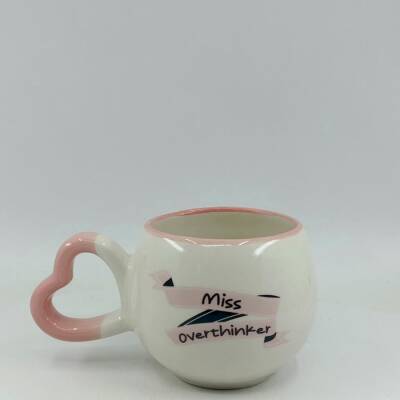 MİSS OVERTHİNKER-AMOUR KUPA - PEMBE SAP PEMBE TURNET - 1