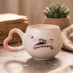 MİSS OVERTHİNKER-AMOUR KUPA - PEMBE SAP PEMBE TURNET - 