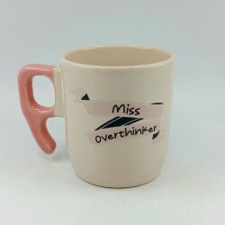 MİSS OVERTHİNKER-NONA KUPA - PEMBE SAP - 