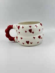 MODERN KIRMIZI KALPLER - 3D-HARMONİ KUPA - 3D - 