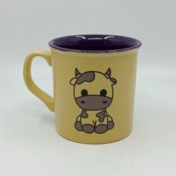 MOR BEBEK İNEK-İDA KUPA - KREM SAP KREM GÖVDE MOR İÇ - 