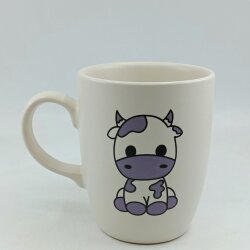 MOR BEBEK İNEK-OVAL KUPA - TRANSPARAN SAP - 