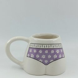 MOR PATİLER BİKİNİ-POPO KUPA - TRANSPARAN - 