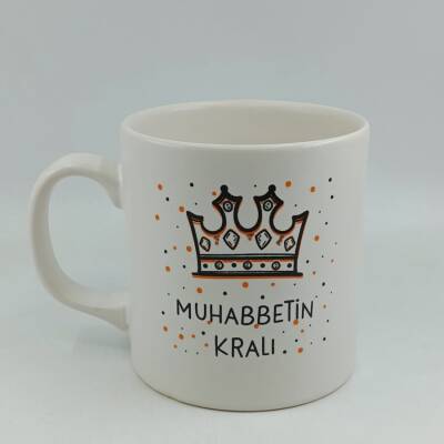 MUHABBETİN KRALI-SİLİNDİR KUPA - TRANSPARAN - 1