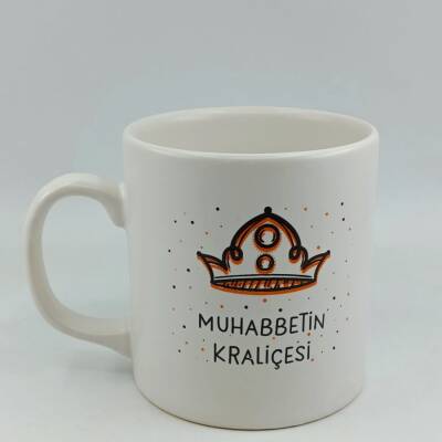 MUHABBETİN KRALİÇESİ-SİLİNDİR KUPA - TRANSPARAN - 1