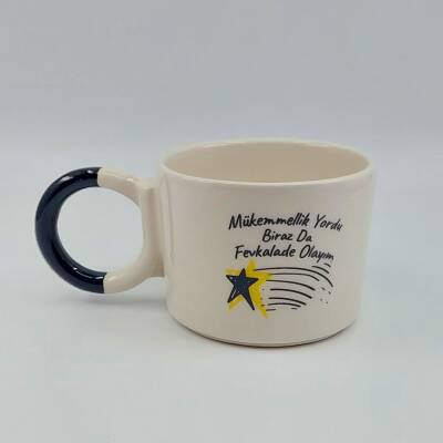 MÜKEMMELLİK YORDU-YILDIZLI - DÜĞÜM KUPA - SİYAH SAP - 1
