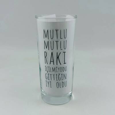 MUTLU MUTLU RAKI IÇILMIYODU-RAKI BARDAĞI - ŞEFFAF - 1
