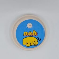 NAH-YUVARLAK SERAMİK NOTLUK - TRANSPARAN GÖVDE - 