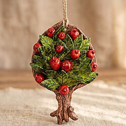 NAR AĞACI - 3D-DEKORATİF SÜS - 3D BÜYÜK BOY - 