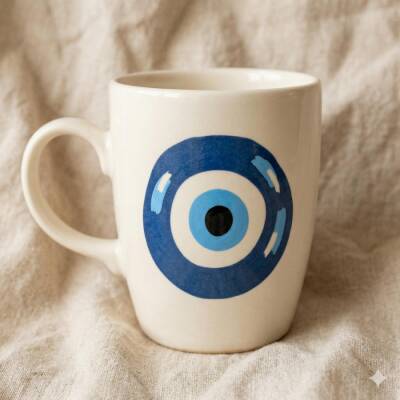 NAZAR BONCUĞU 5-OVAL KUPA - TRANSPARAN SAP - 1