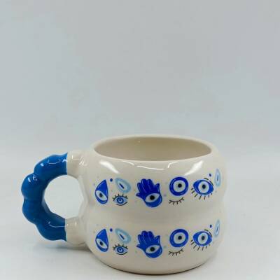 NAZAR BONCUĞU SARMAL 1-HARMONİ KUPA - MAVİ SAP - 1