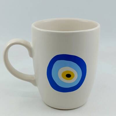 NAZAR BONCUĞU-YAZI-OVAL KUPA - TRANSPARAN SAP - 1