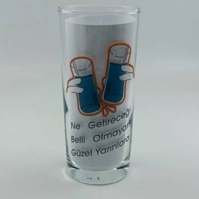 NE GETIRECEGI BELLI OLMAYAN GUZEL YARINLARA-RAKI BARDAĞI - ŞEFFAF - 1