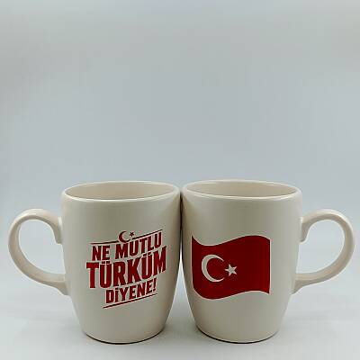 NE MUTLU TÜRKÜM DİYENE 2-OVAL KUPA - TRANSPARAN SAP - 1