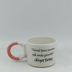 NEŞET ERTAŞ-DÜĞÜM KUPA - PEMBE SAP - 