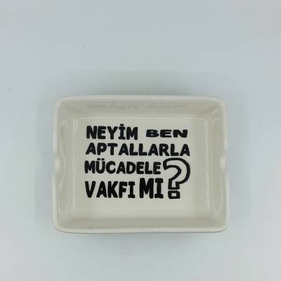 NEYİM BEN APTALLARLA MÜCADELE-DİKDÖRTGEN KÜLLÜK - TRANSPARAN GÖVDE - 1