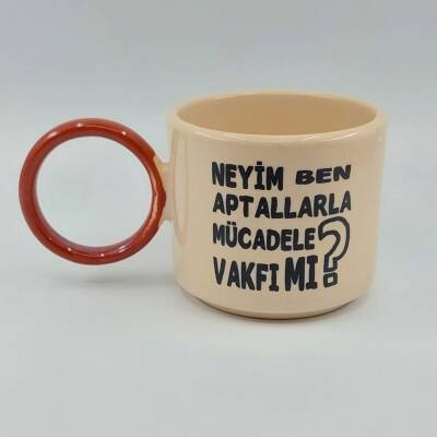 NEYİM BEN APTALLARLA MÜCADELE-O KUPA - KAHVERENGİ SAP - 1