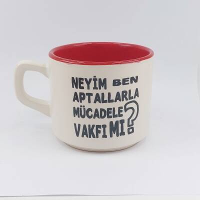 NEYİM BEN APTALLARLA MÜCADELE - VENUS KUPA - KIRMIZI İÇ - 1