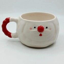 NOEL BABA - 3D-ÖZEL FORM - TRANSPARAN GÖVDE - 